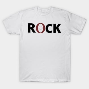 Rock With Smiley Faces T-Shirt